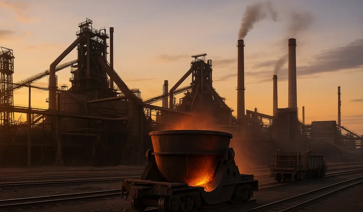 Металлургия Украины сентябрь 2025 — производство стали